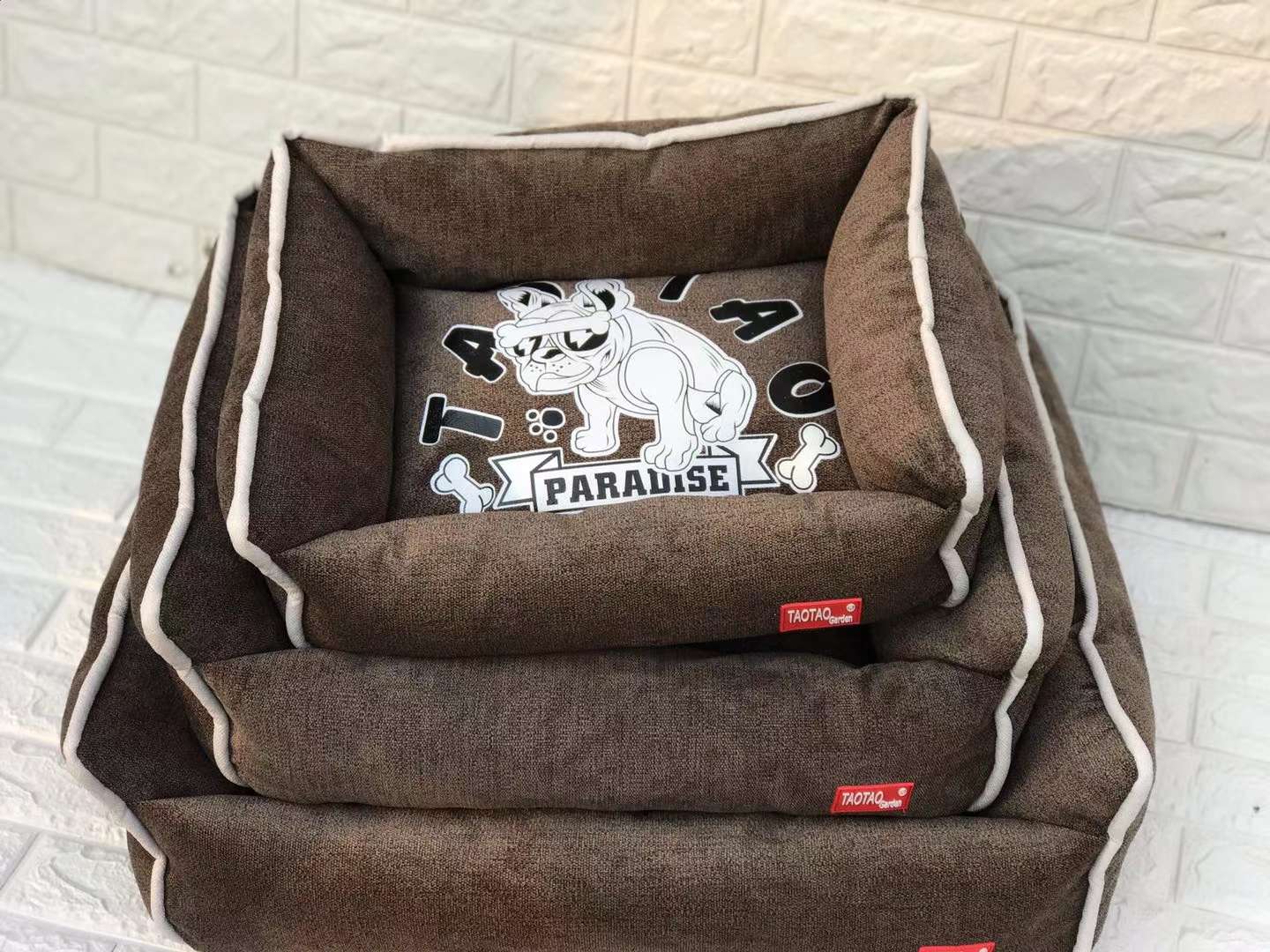 宠物宝宝窝/宠物用品狗窝/宠物狗狗窝窝白底实物图