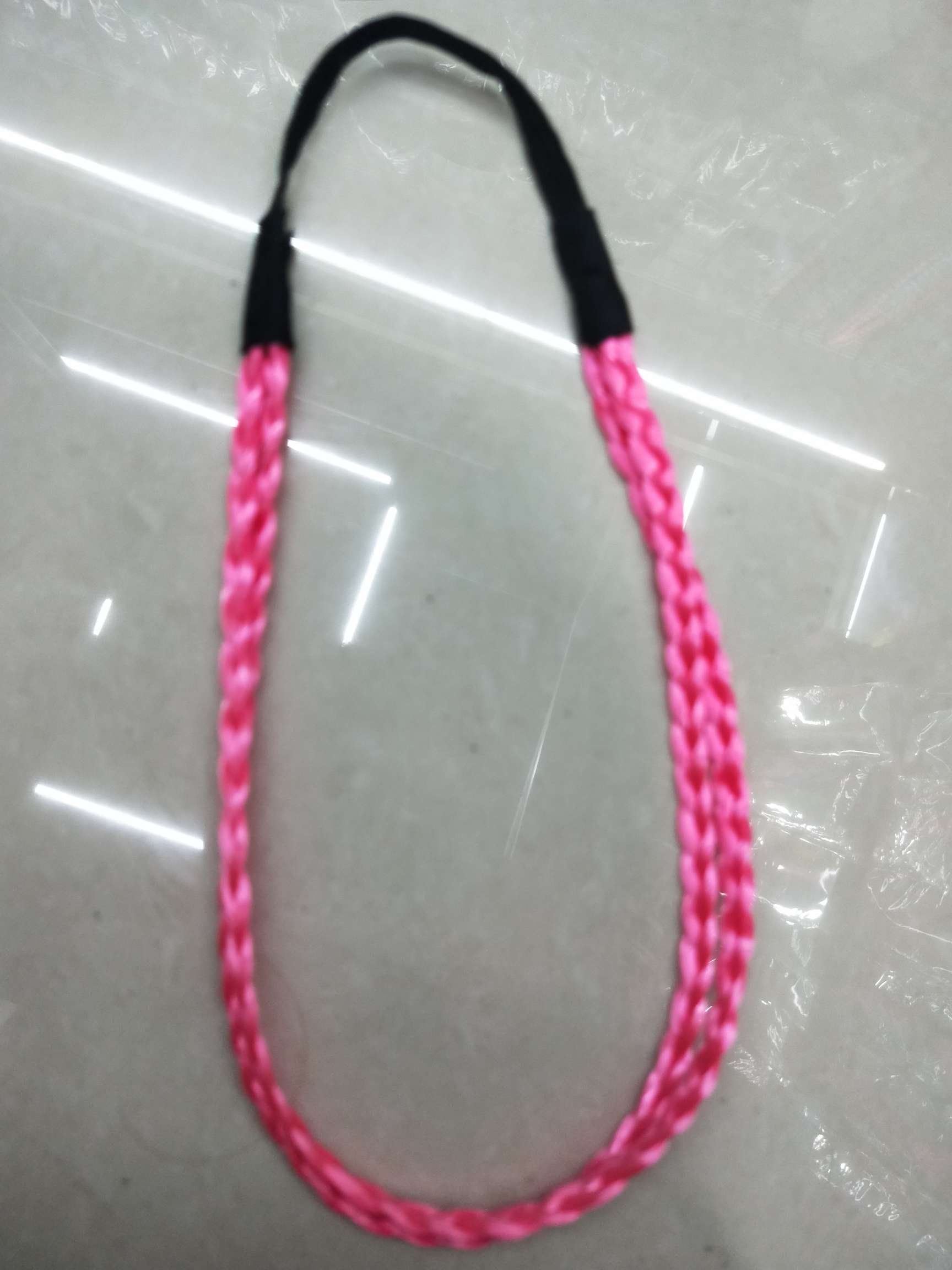 Double braid small pigtails with wig accessories for women