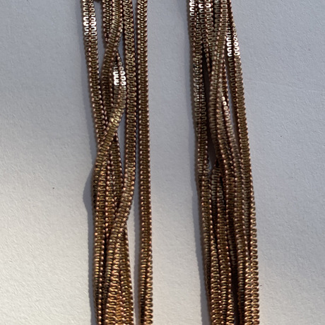 235 caterpillar, suitable for making bracelets, anklets, copper chains, DIY trendy accessories, factory direct supply details Picture