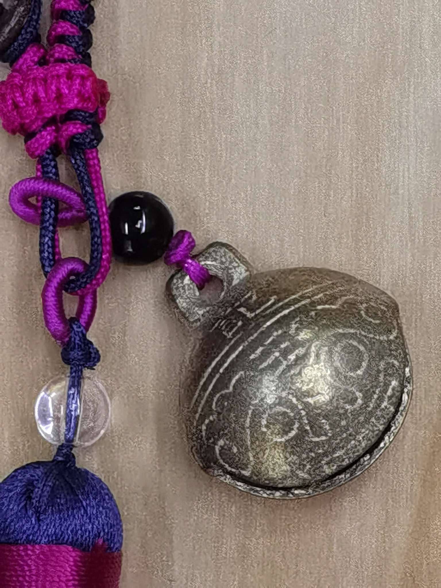 Hongyu Handicrafts Pendant Copper Bell Keychain details Picture
