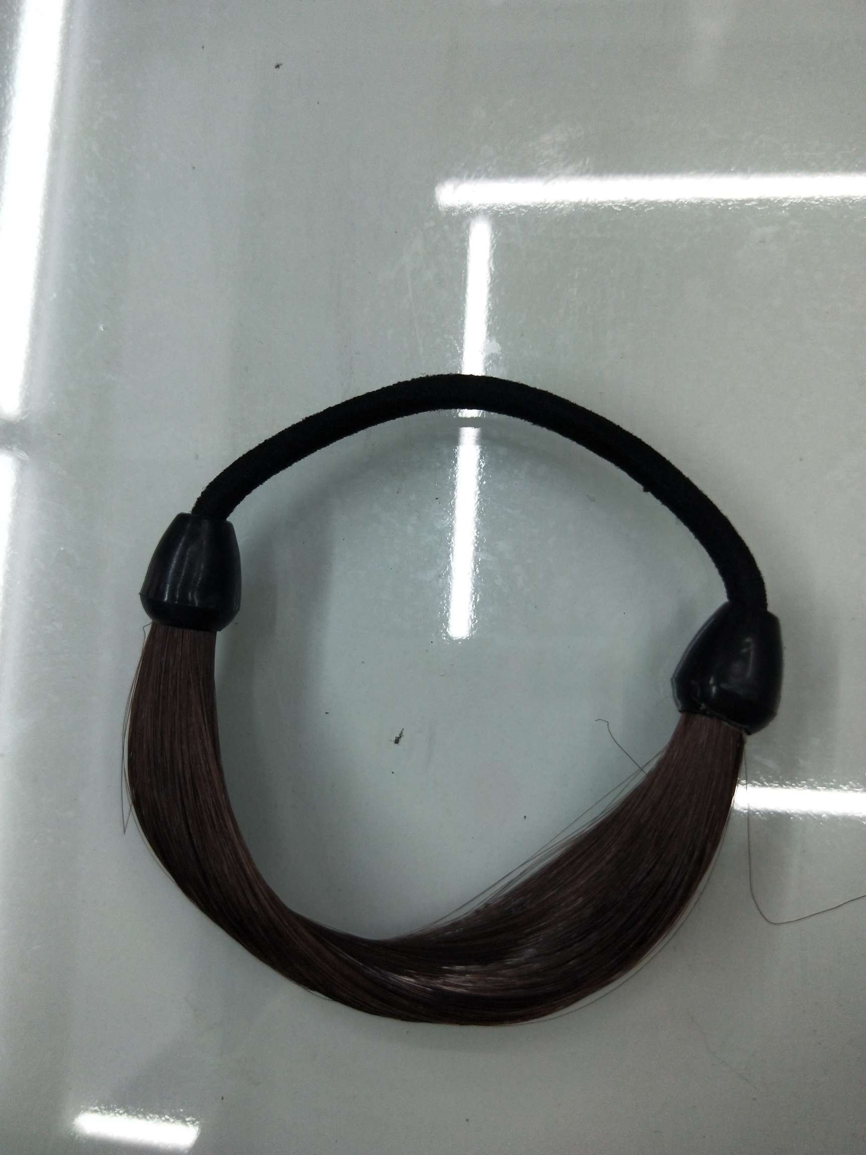 حلقات شعر مستعار مرنة ومرنة ومرنة، غير مرئية، قطع من قطع الغيار من الحرير details Picture