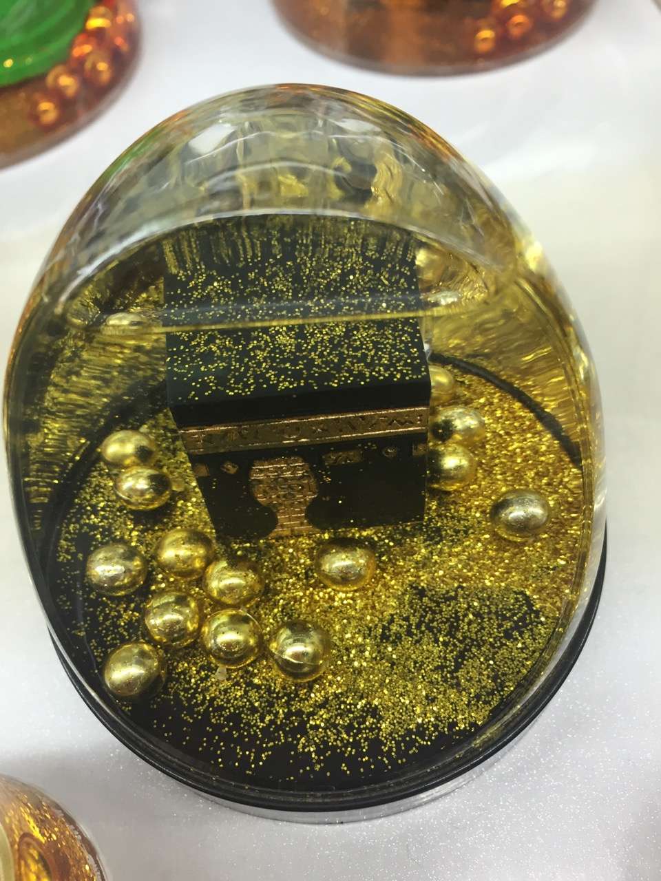 水晶球古兰经。入油产品，穆斯林系列，办公室摆件。