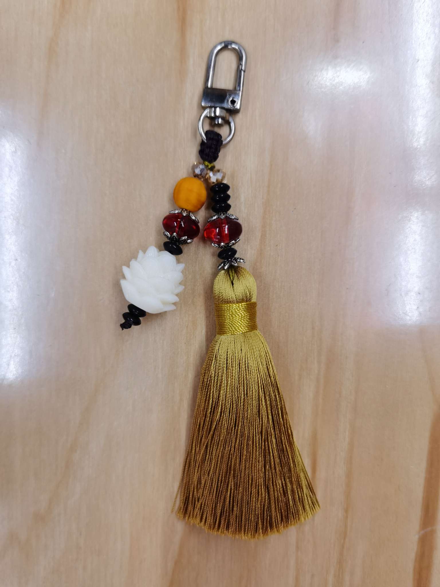 Bodhi lotus key chain thumbnail