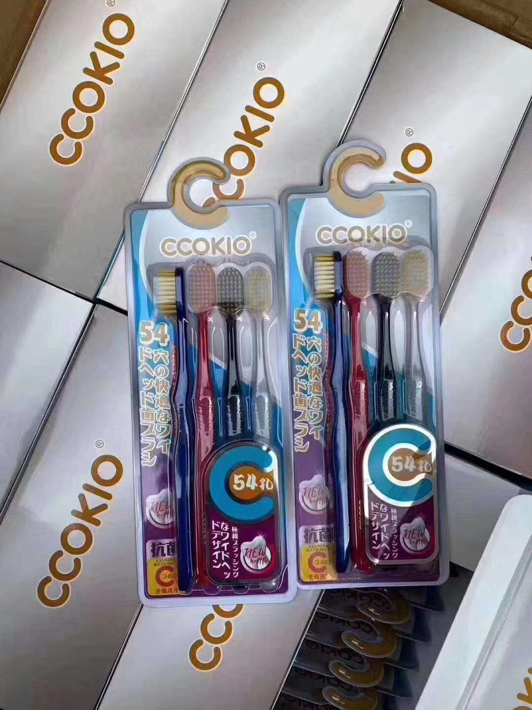 Ccokio 54 حفرة لفرشاة أسنان واسعة بشكل مريح Application Scenario