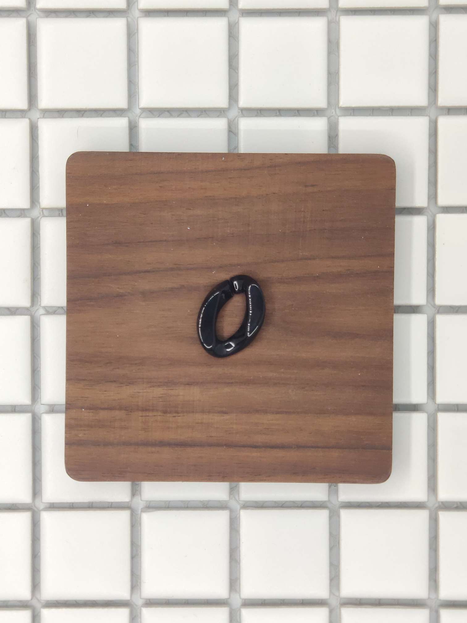 469# chain buckle bright and solid black thumbnail