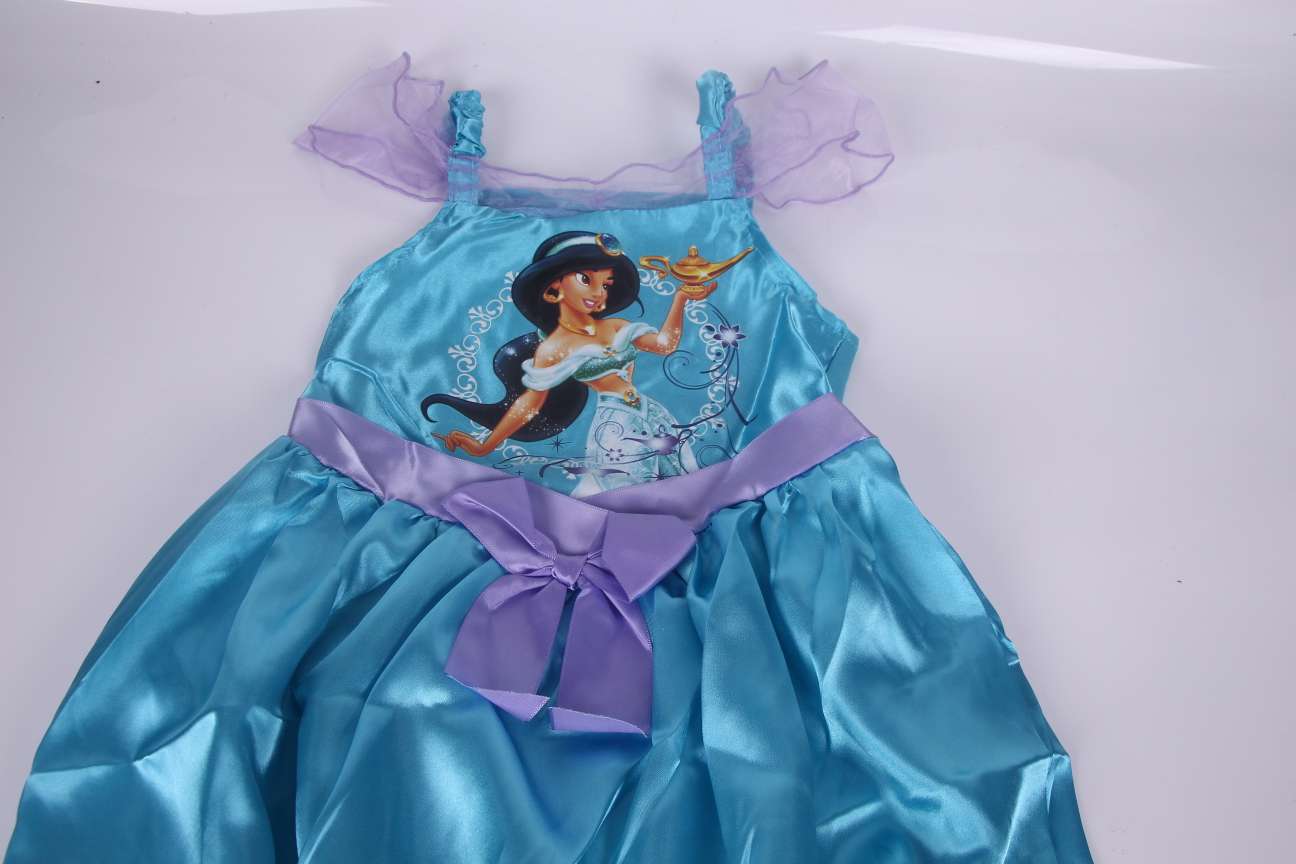 儿童表演服装公主裙 舞台表演装 万圣节服装白底实物图