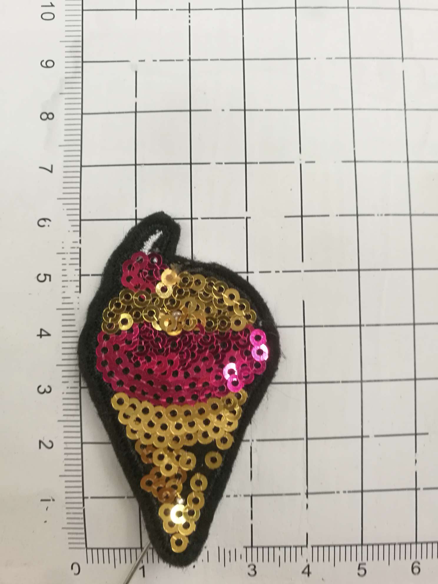 Hot melt adhesive sequin sequin embroidery patchwork for clothing, bags, cartoon sequin embroidery patchwork undefined