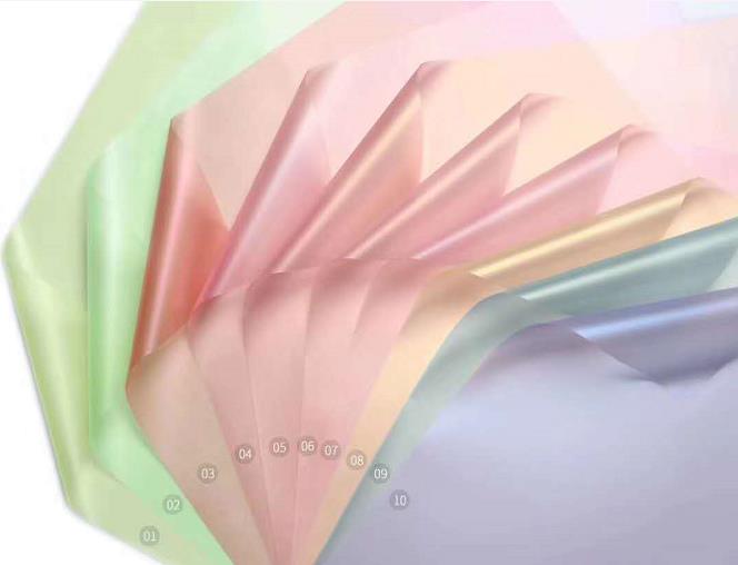 Factory direct flower wrapping paper florist material new cream paper waterproof