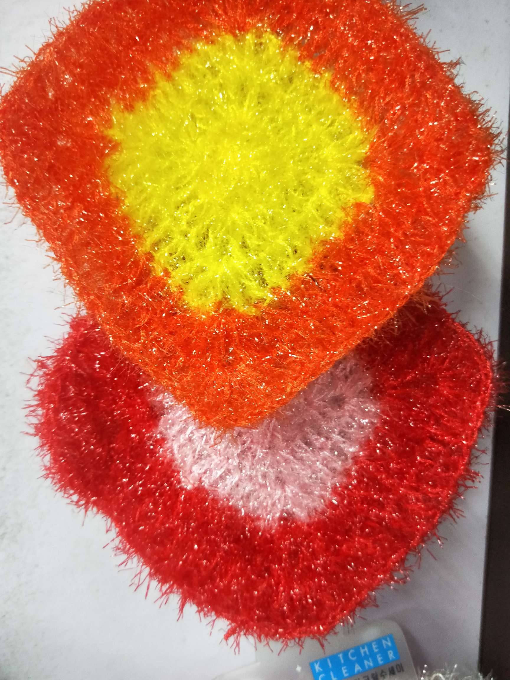 Korean-style acrylic dishwashing yarn Application Scenario