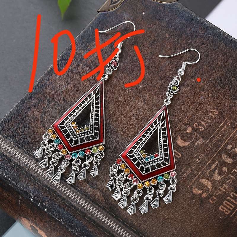 Fashionable, versatile, simple and elegant Bohemian earrings for ladies, 66 Ya Xin