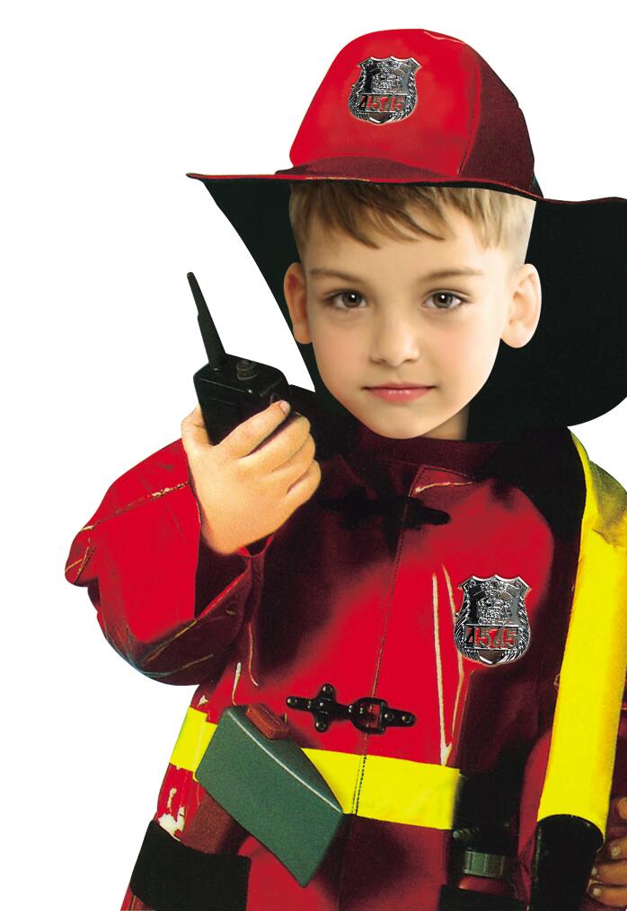 儿童表演服装消防员服装 舞台表演装 万圣节服装