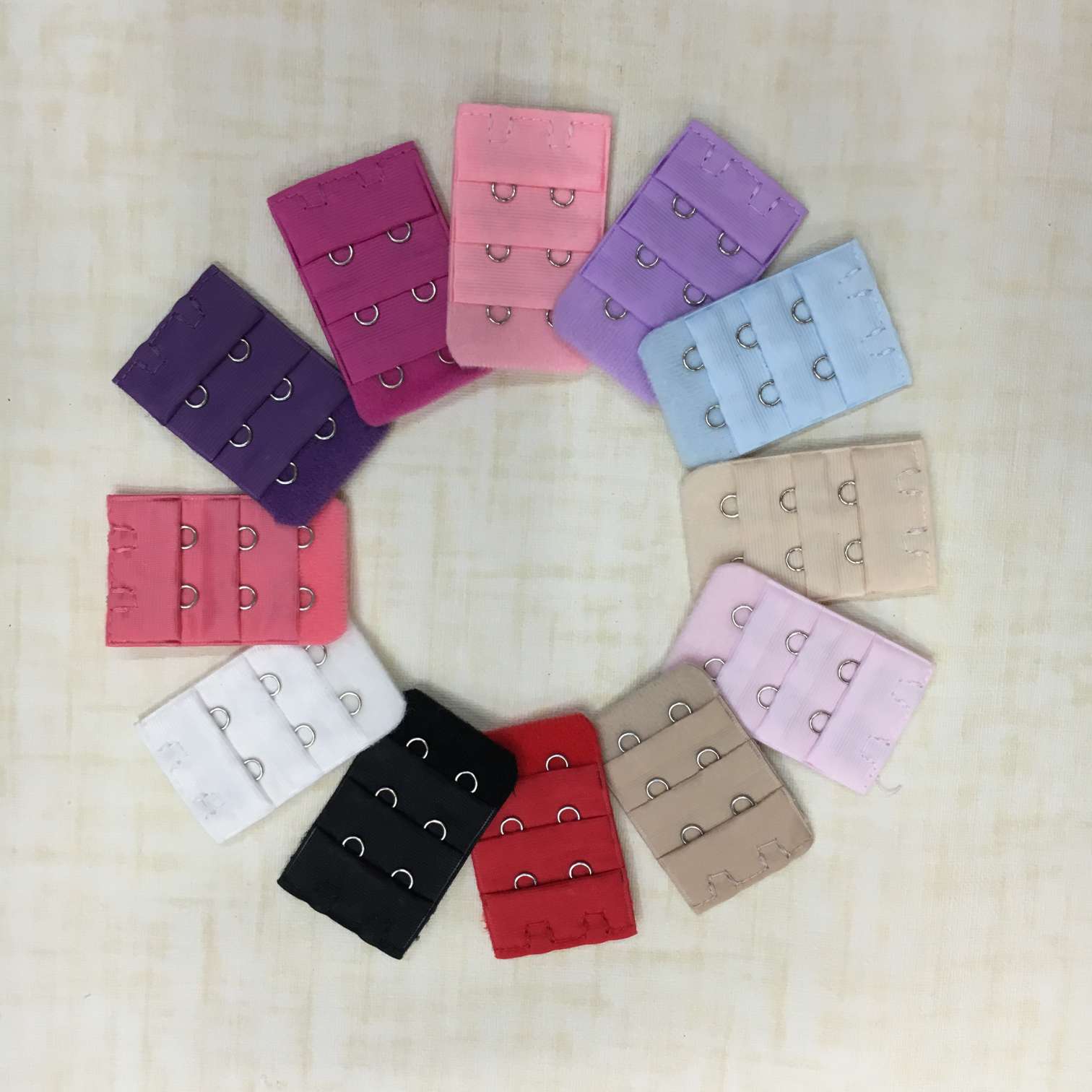 Bra underwear extension buttons three rows and two buttons. Bra underwear extension buttons on the back thumbnail