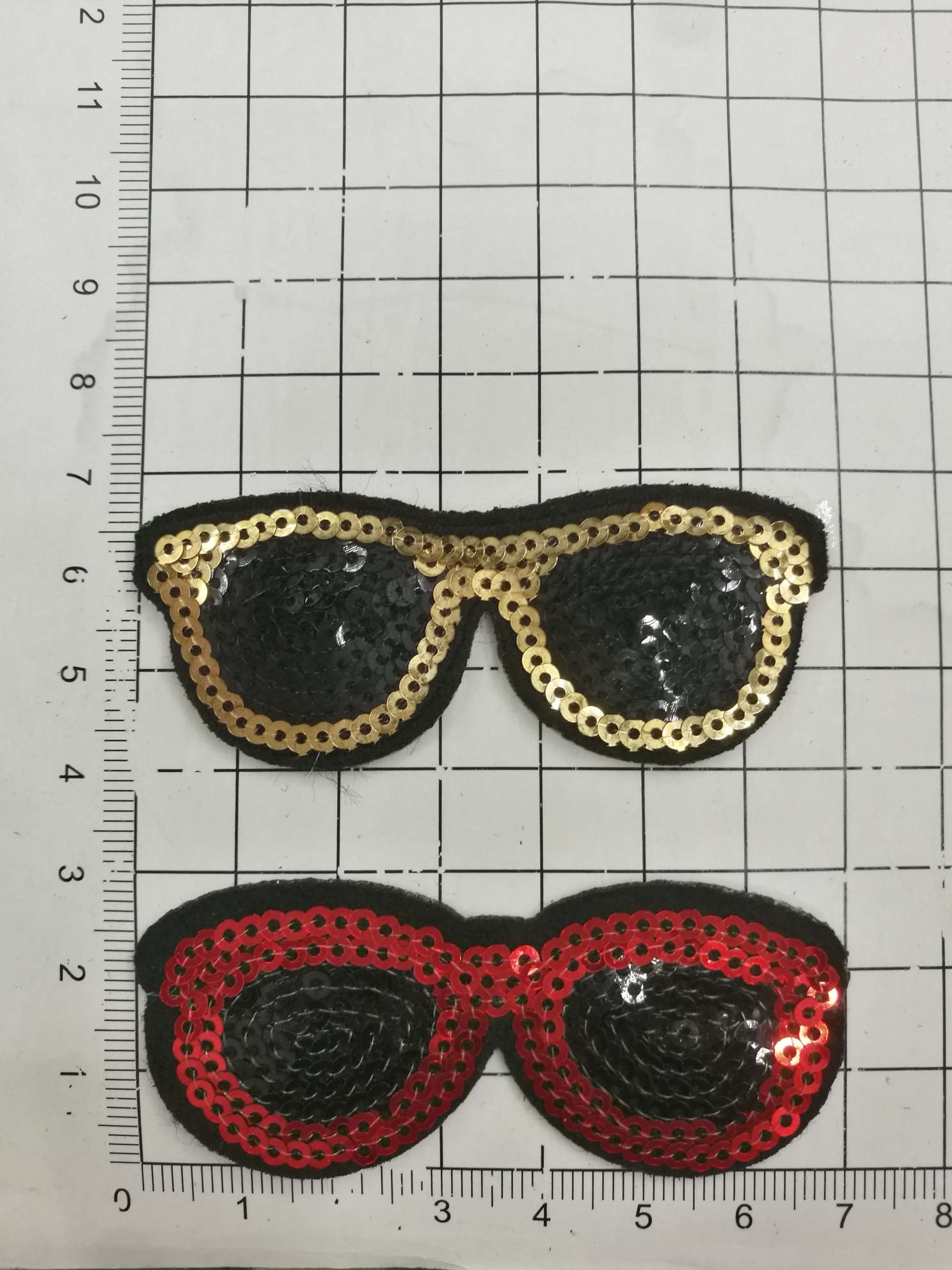 Hot melt adhesive sequin sequin embroidery patchwork for clothing, bags, cartoon sequin embroidery patchwork undefined