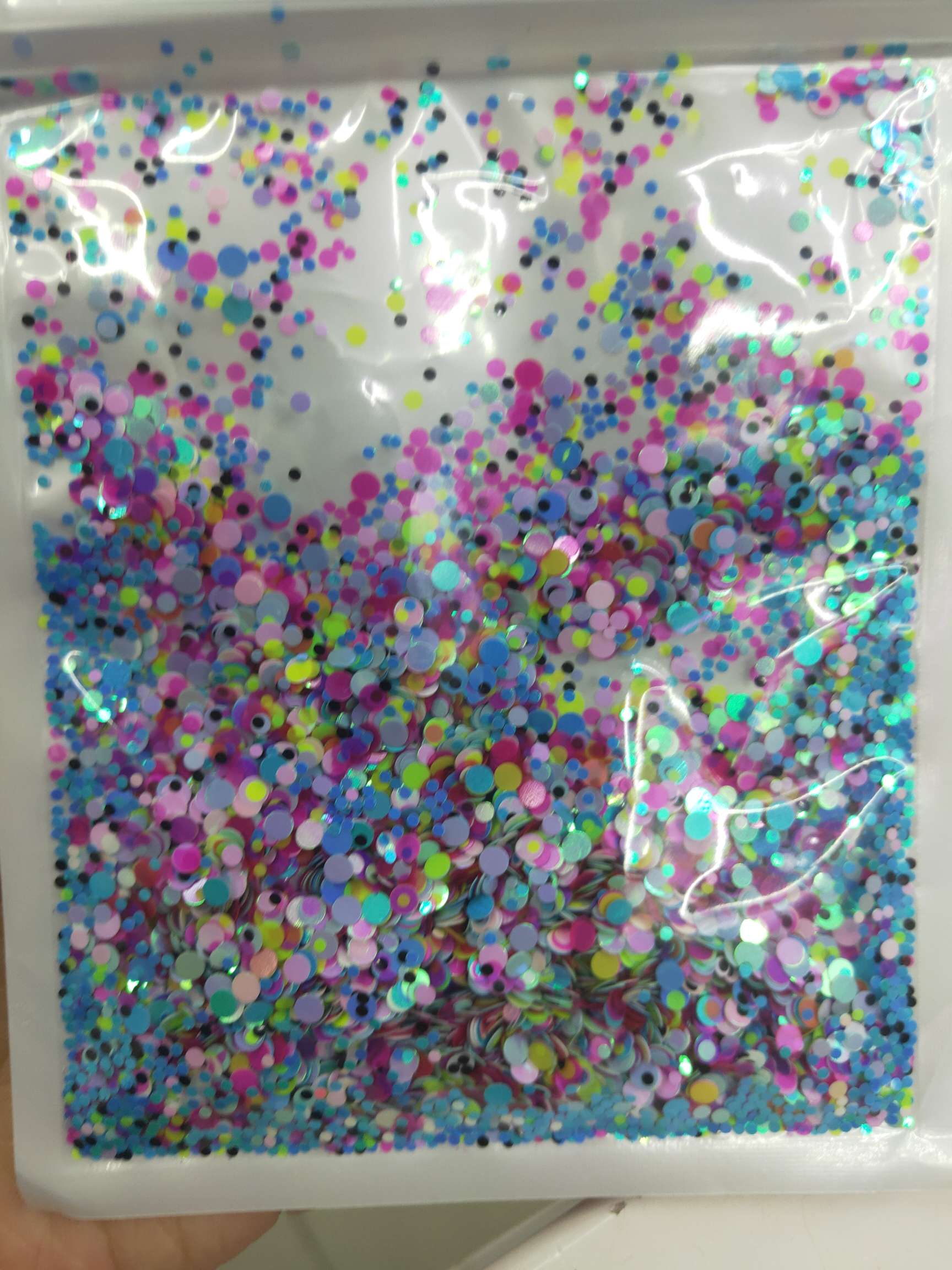 pet eco-friendly sequins for nail care and cosmetics Item Picture