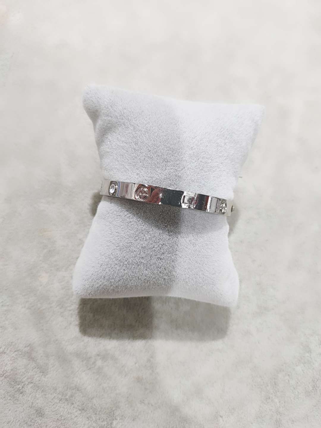 Small fresh bracelet student girl girlfriend lovers custom simple Korean titanium steel open rose gold engraved bracelet D thumbnail