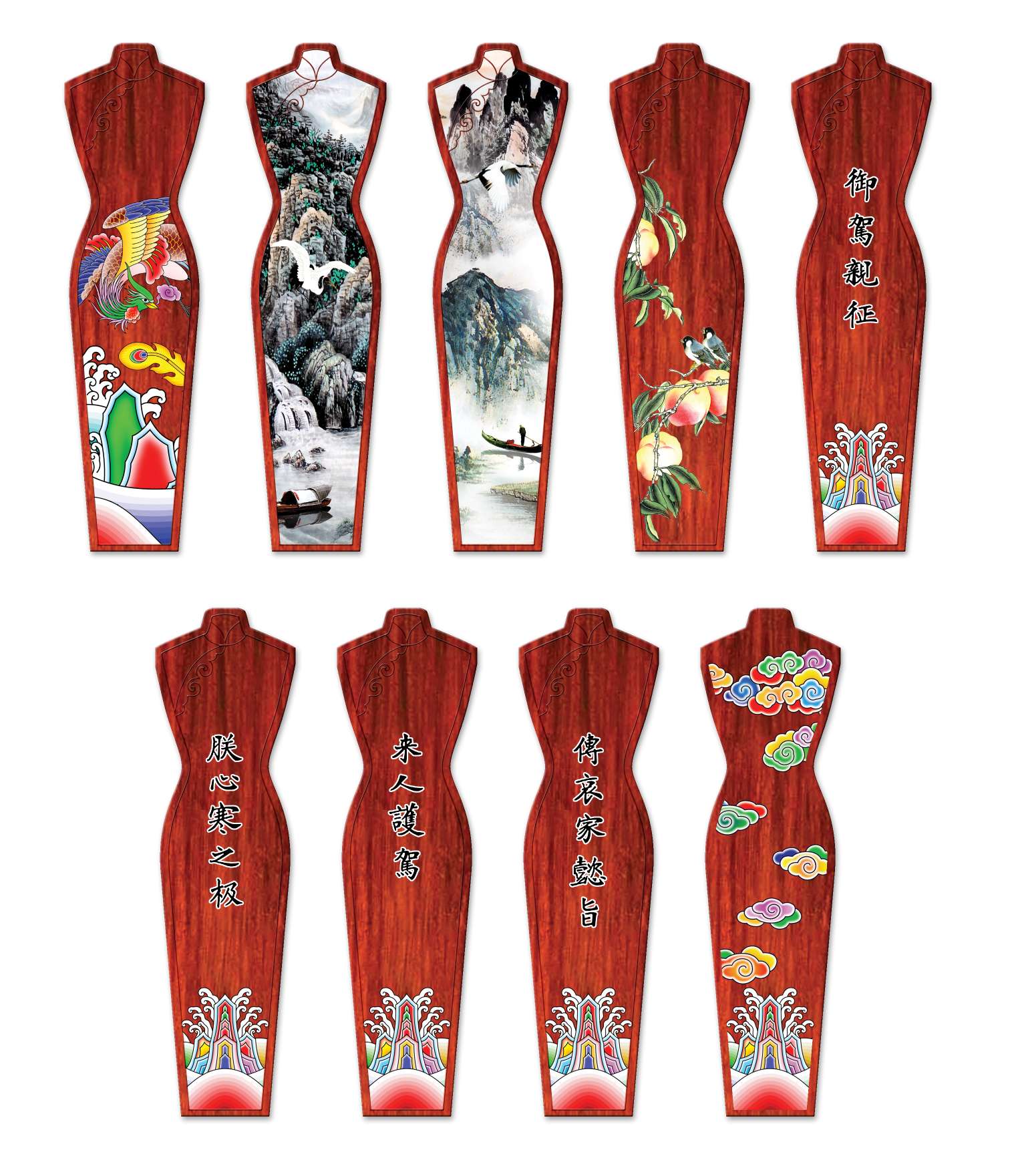 木质工艺品实物图