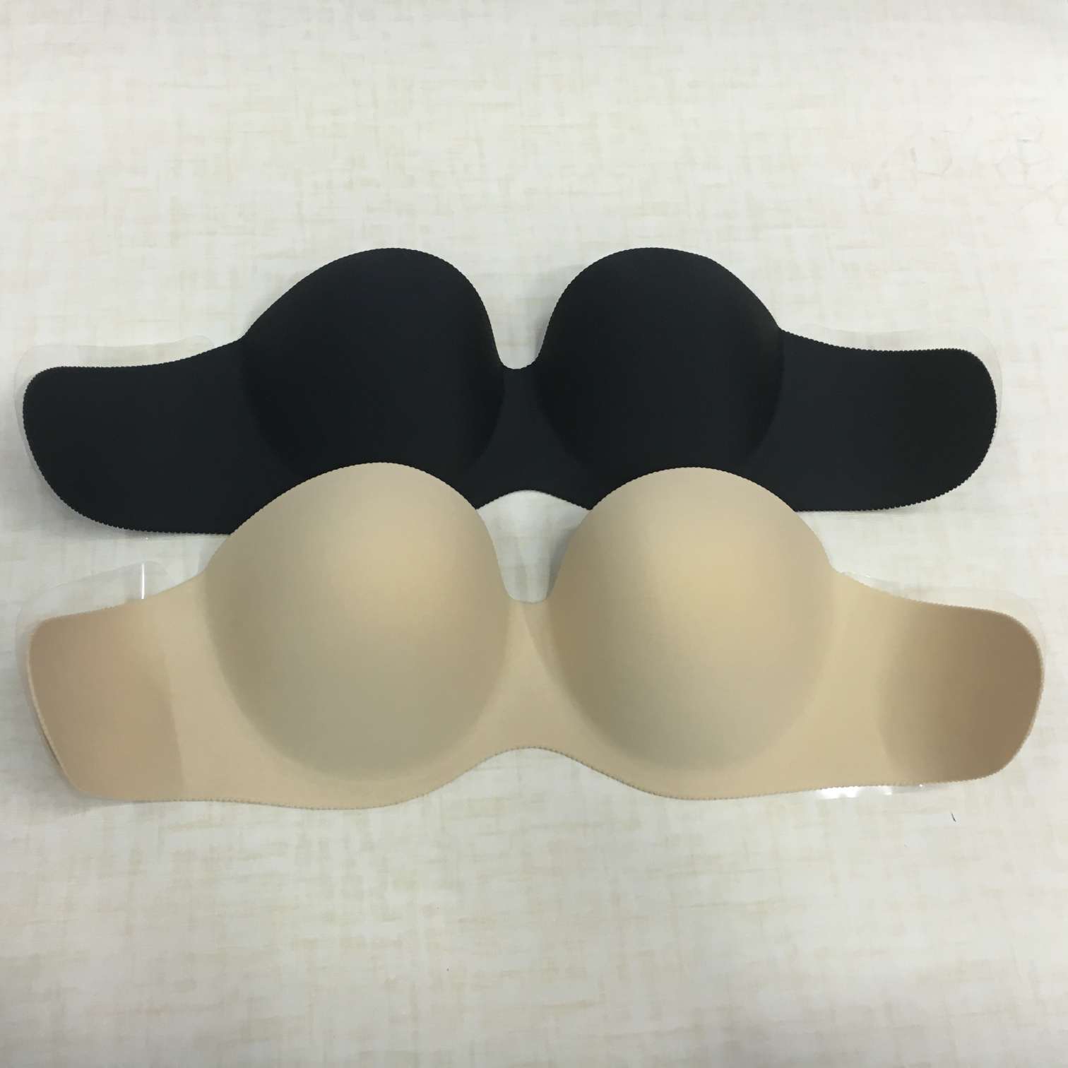 Side stick type one-piece corset bra invisible bra black color ABC size four stick type bra bra underwear