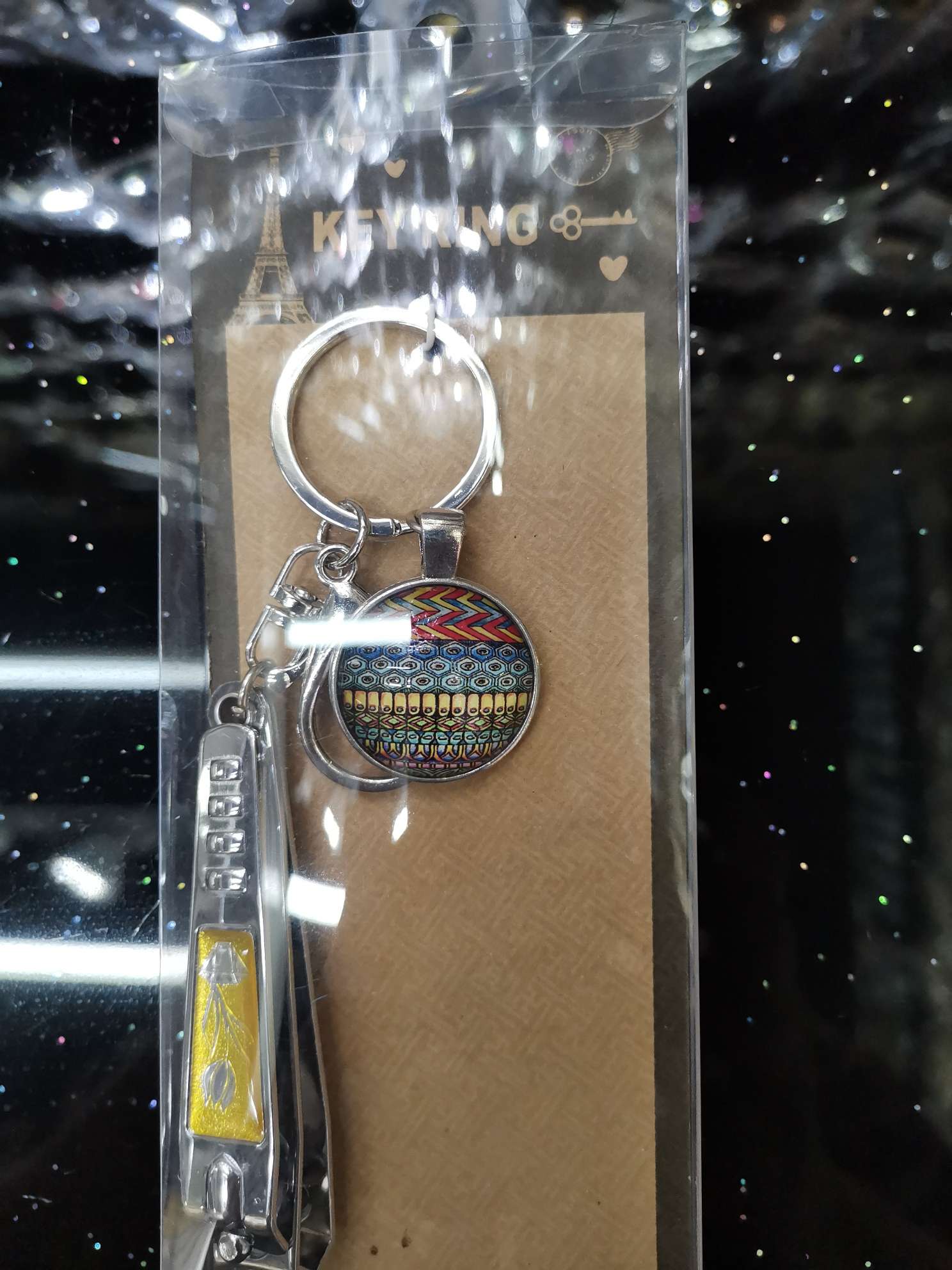 横条宝石十指甲刀