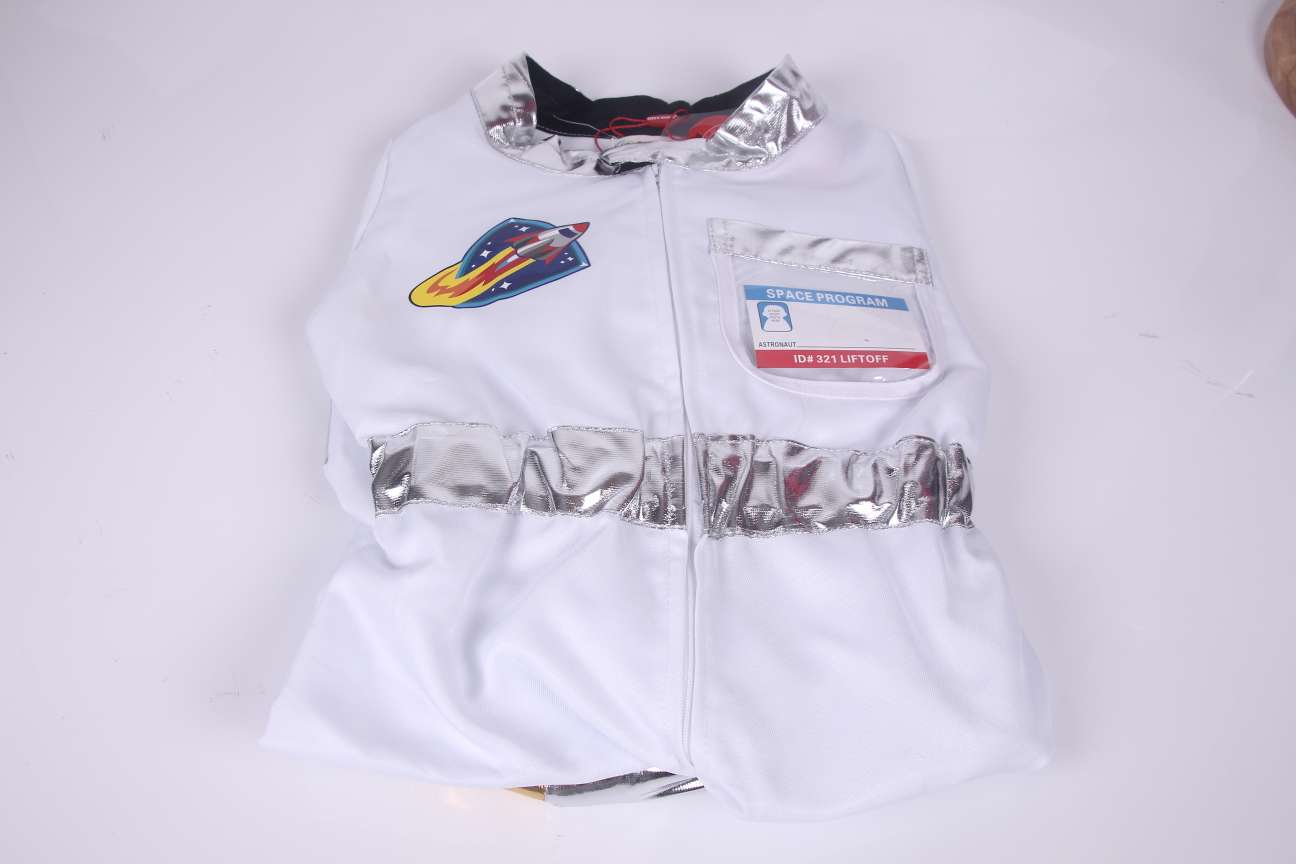 儿童表演服装宇航员服装 舞台表演装 万圣节服装白底实物图