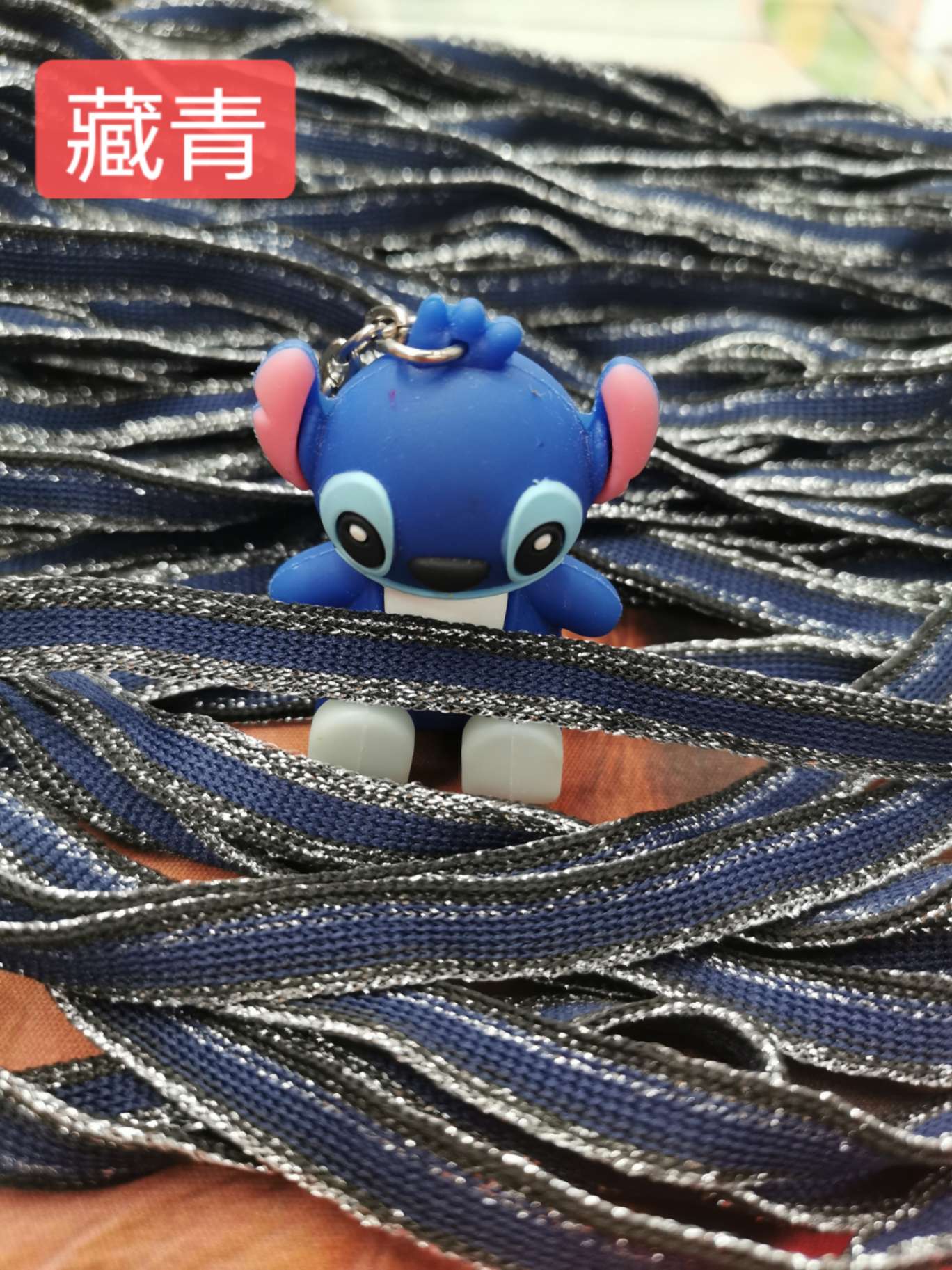 1.0 Black Silver Intercolored Knitted Ribbon Ribbon Lace Ribbon Decorative Ribbon In Stock Specification drawing