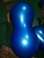 普拉提加厚花生形状健身球瑜伽球75厘米莹光花生瑜伽球图