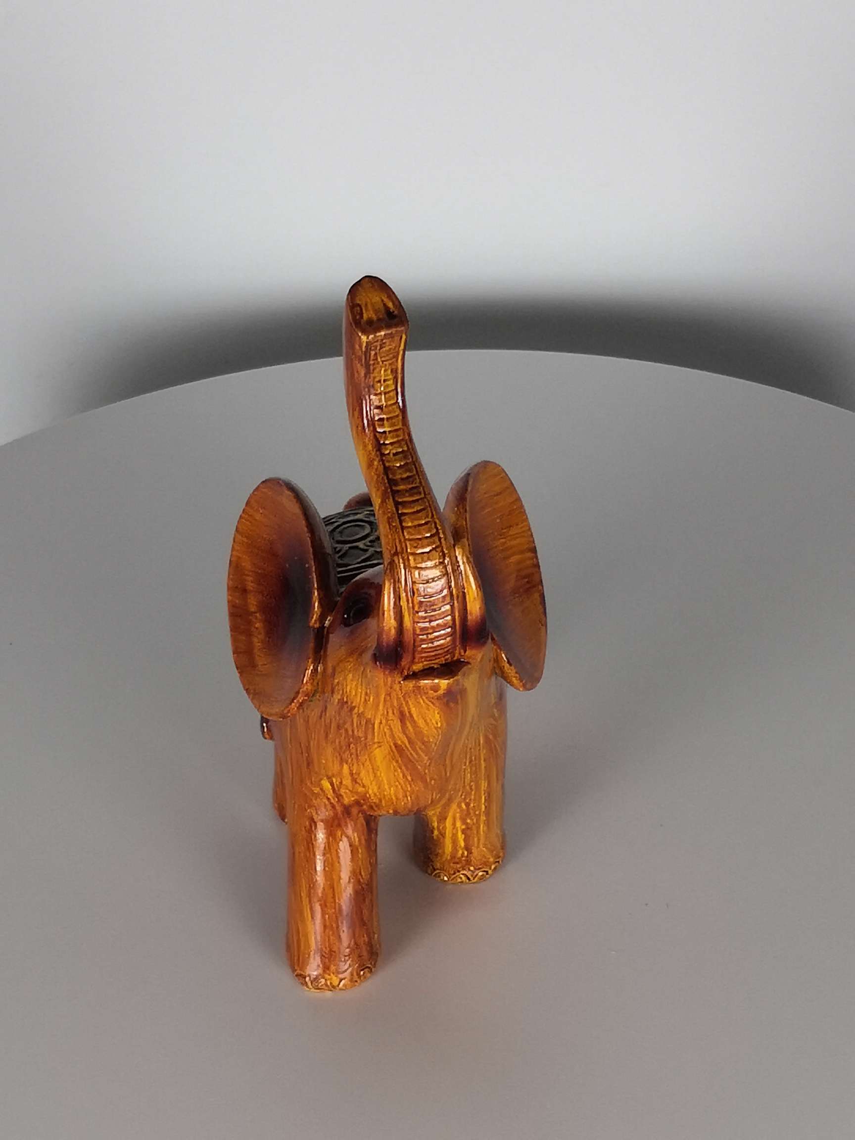 Cross - border for imitation wood elephant factory direct sale thumbnail