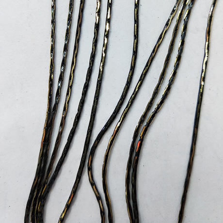 260PNDC, gold wire chain, colored with black stripes, various colors available for customization details Picture