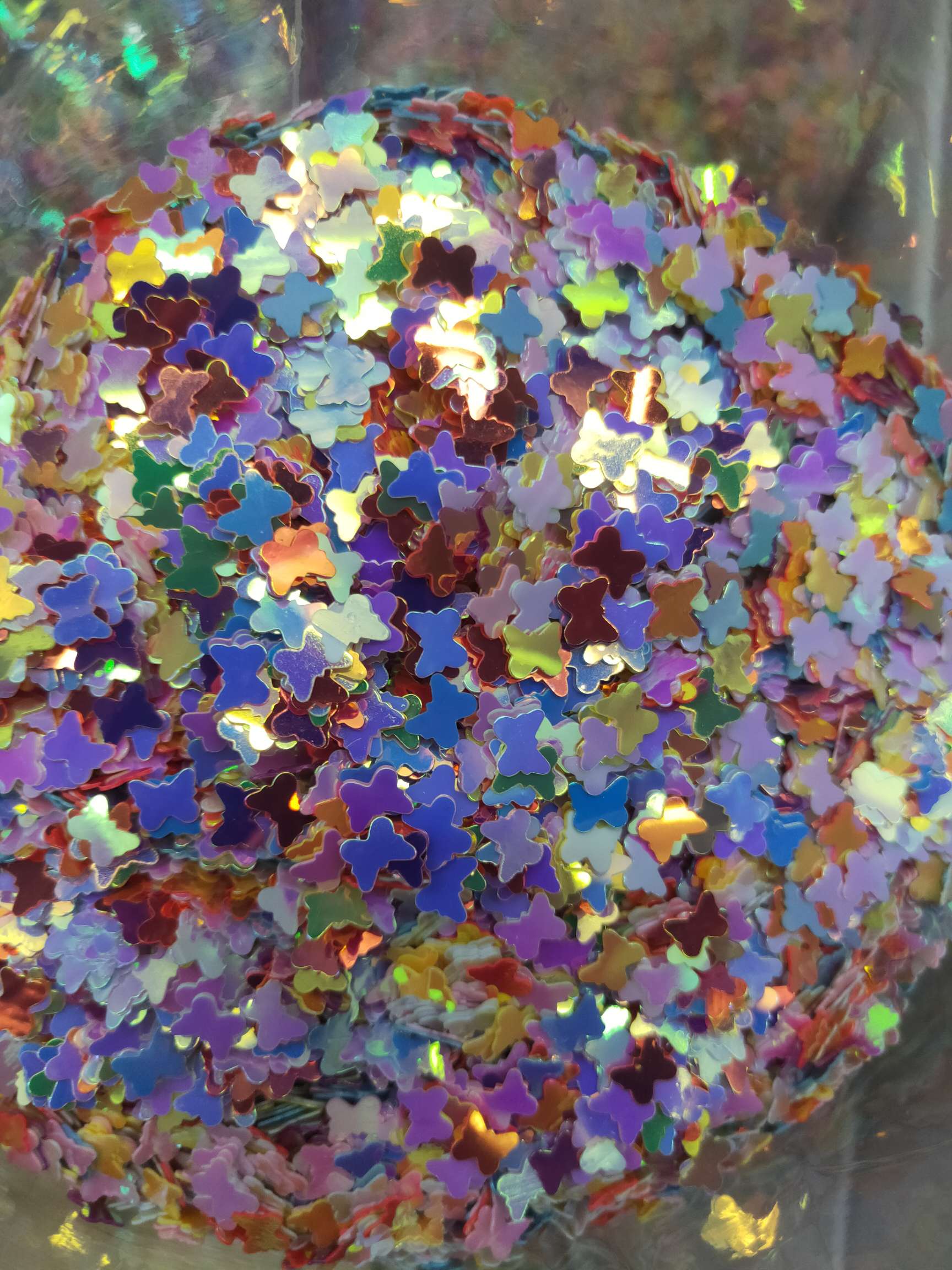 pet eco-friendly sequins for nail care and cosmetics