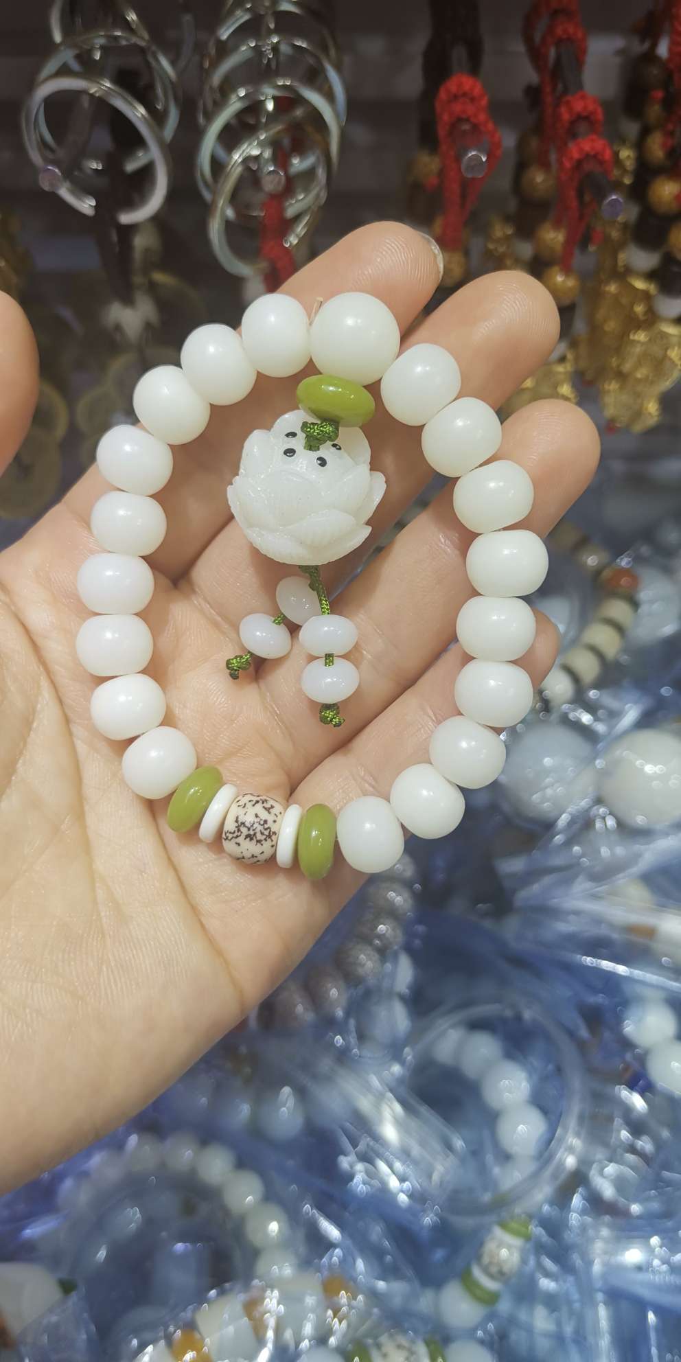 白玉菩提手串3