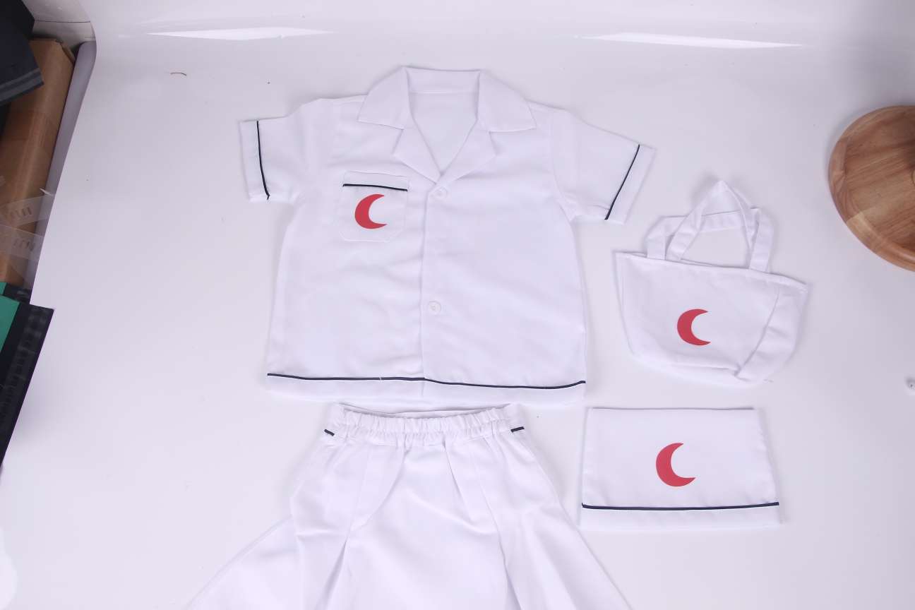 Children's performance costumes, nurse skirts, stage performance costumes, Halloween costumes Application Scenario