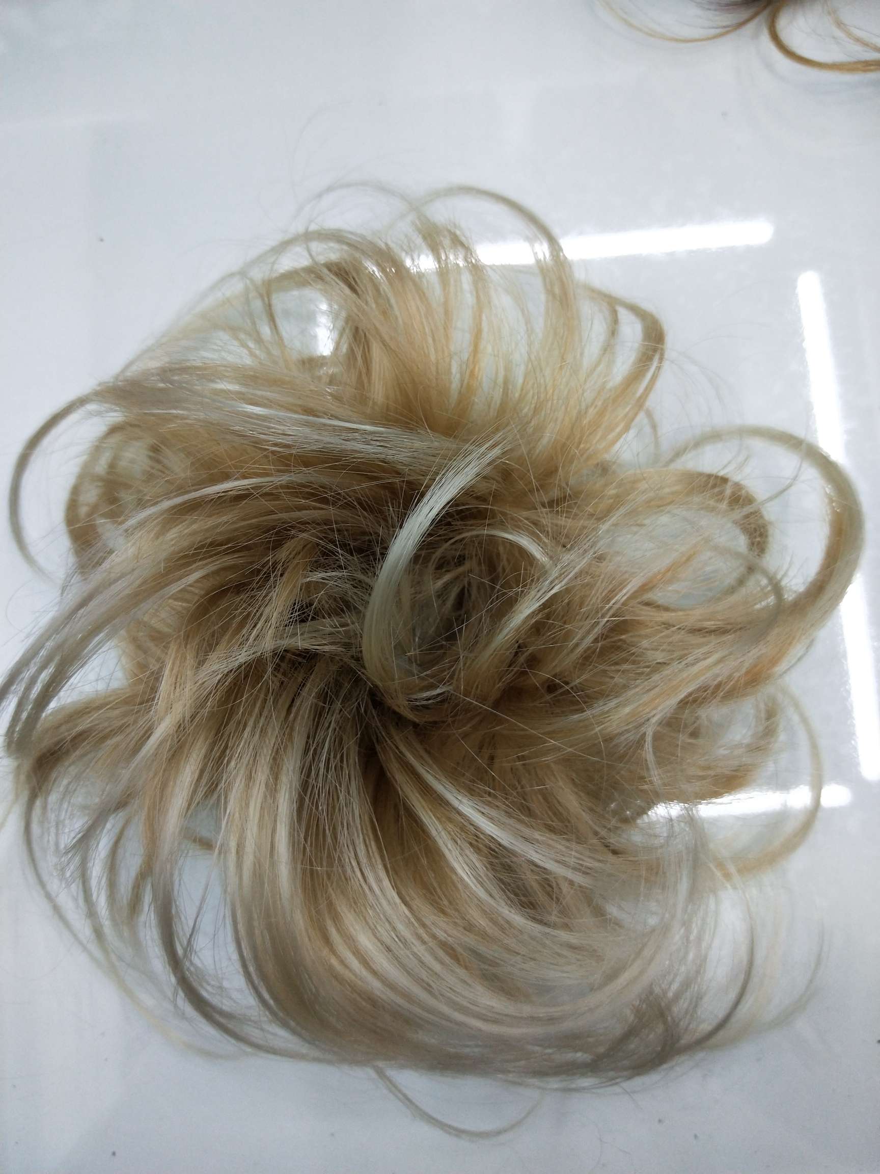 Elastic Wig Circle Pick Color Popular Braid High Temperature Silk Female Invisible Traceless Natural One-Piece Hair Extensions Specification drawing