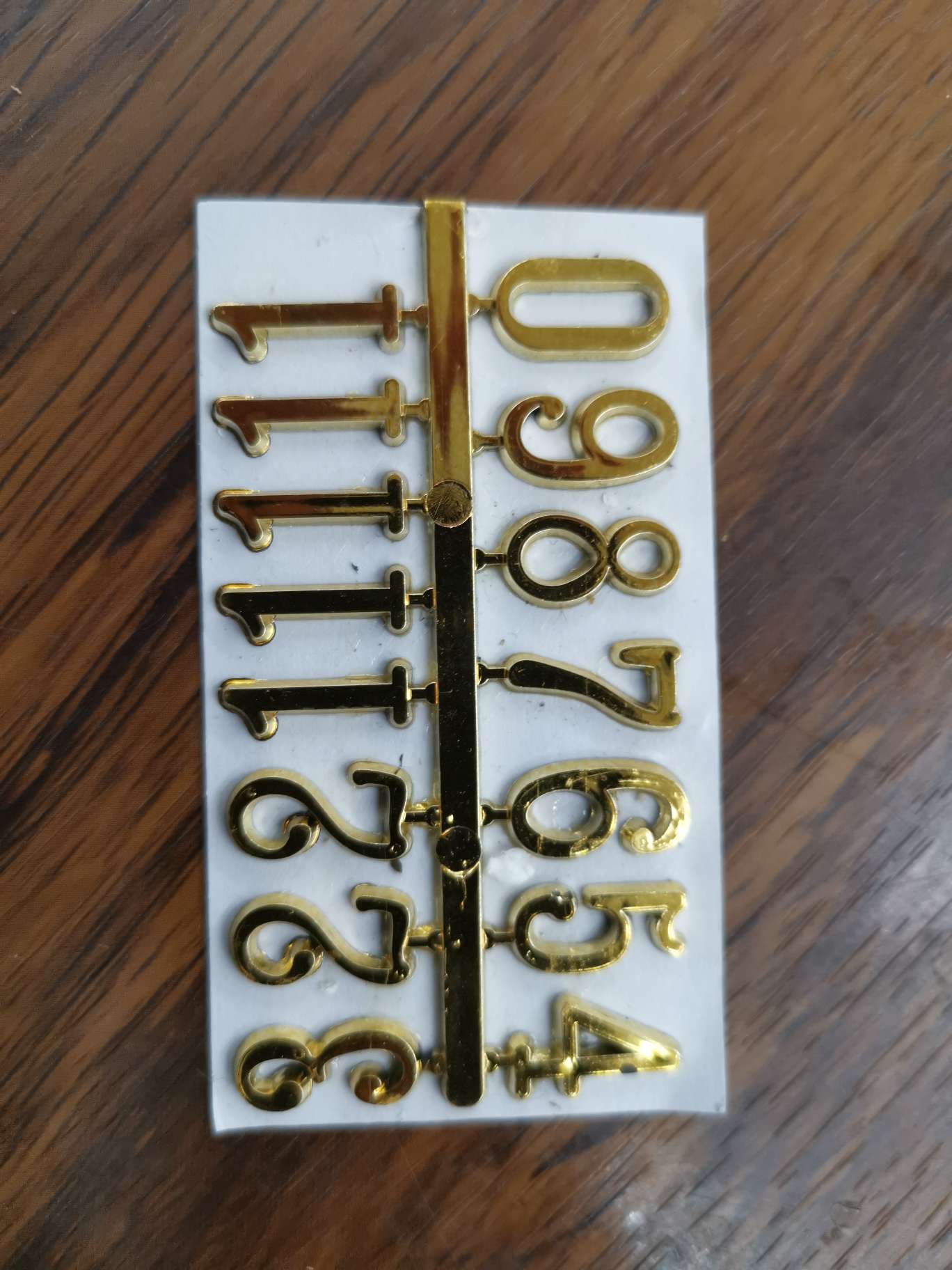 Craft Clock With 1.5Cm Adhesive Clock Scale