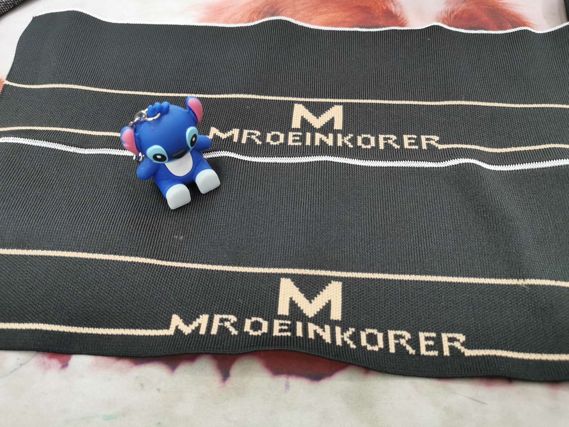 Ribbed side strips, waistband decorative strips, cuffs, collar, hem woven straps, lace ribbons, colored ribbons, decorative straps in stock undefined