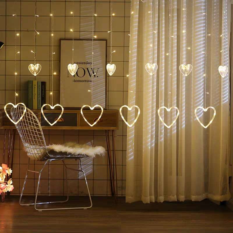 led灯串/窗帘灯/灯串批发产品图