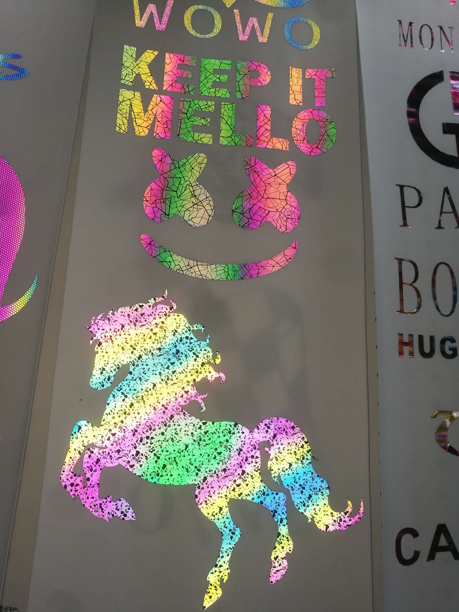 夜光刻字膜夜光刻字膜服装辅料热转印刻字膜烫图烫画详情图7