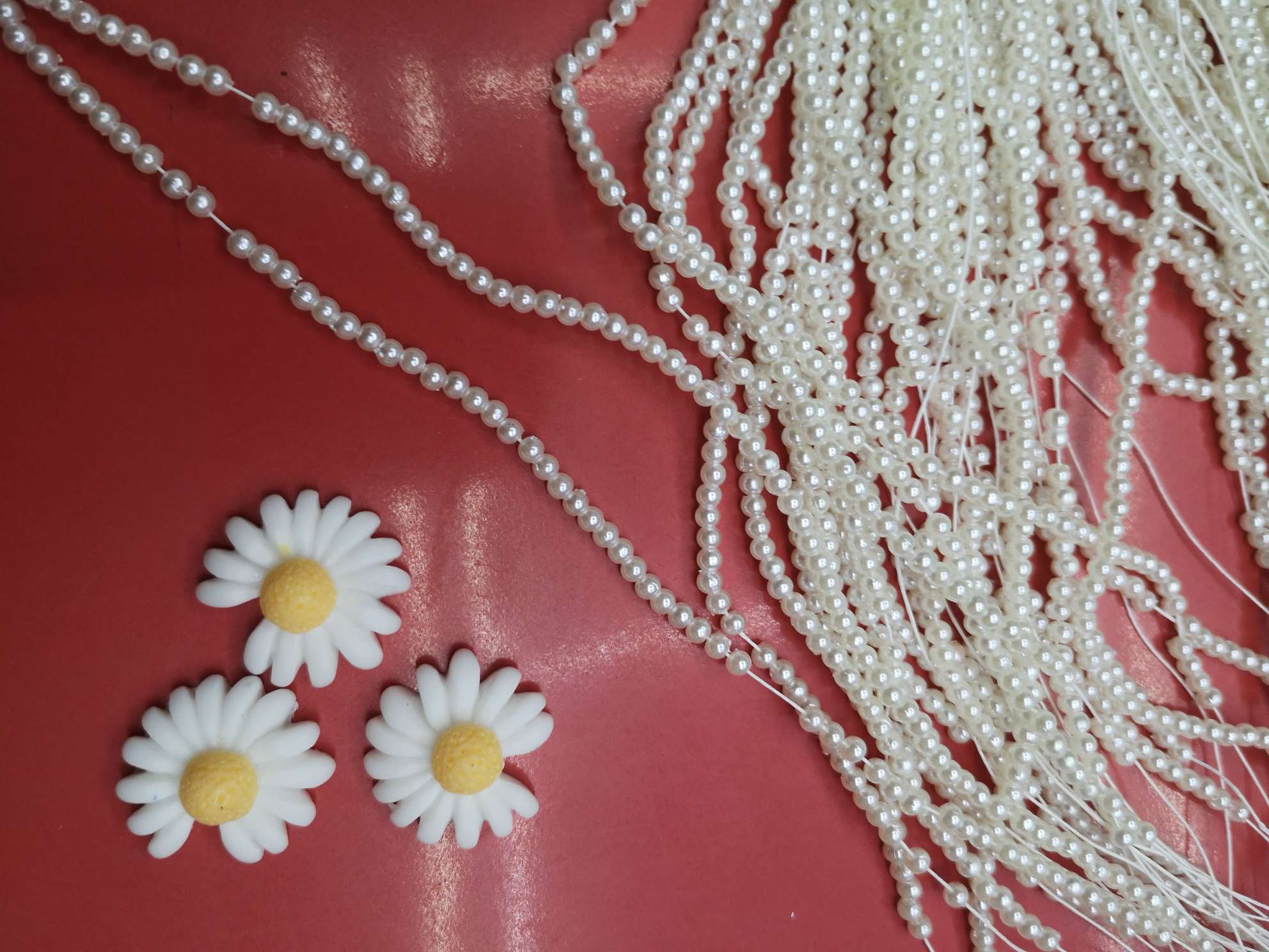 3#棉线二次加光带线，米白色纯白色  厂家直销  价格优惠 质量保障