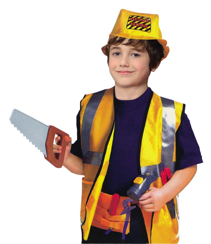 儿童表演服装工人服装 舞台表演装 万圣节服装