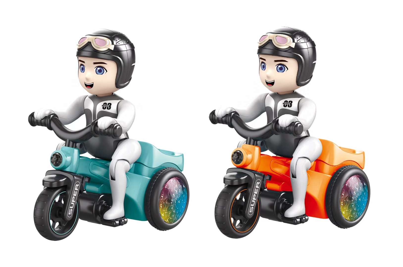 抖音同款特技三轮车儿童电动玩具婴儿男女孩宝宝0-1-2岁旋舞旋转