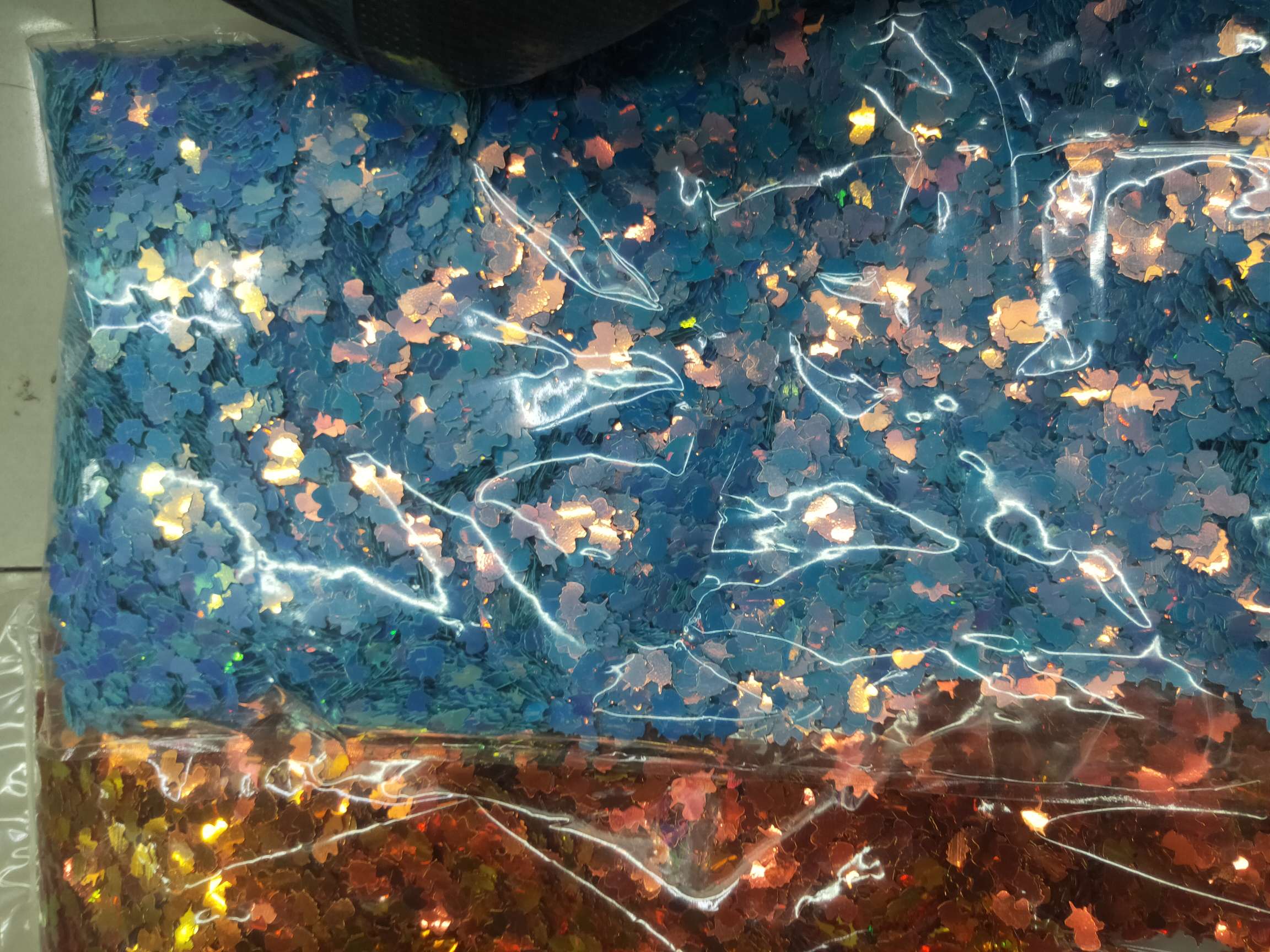 pet eco-friendly sequins for nail care and cosmetics undefined