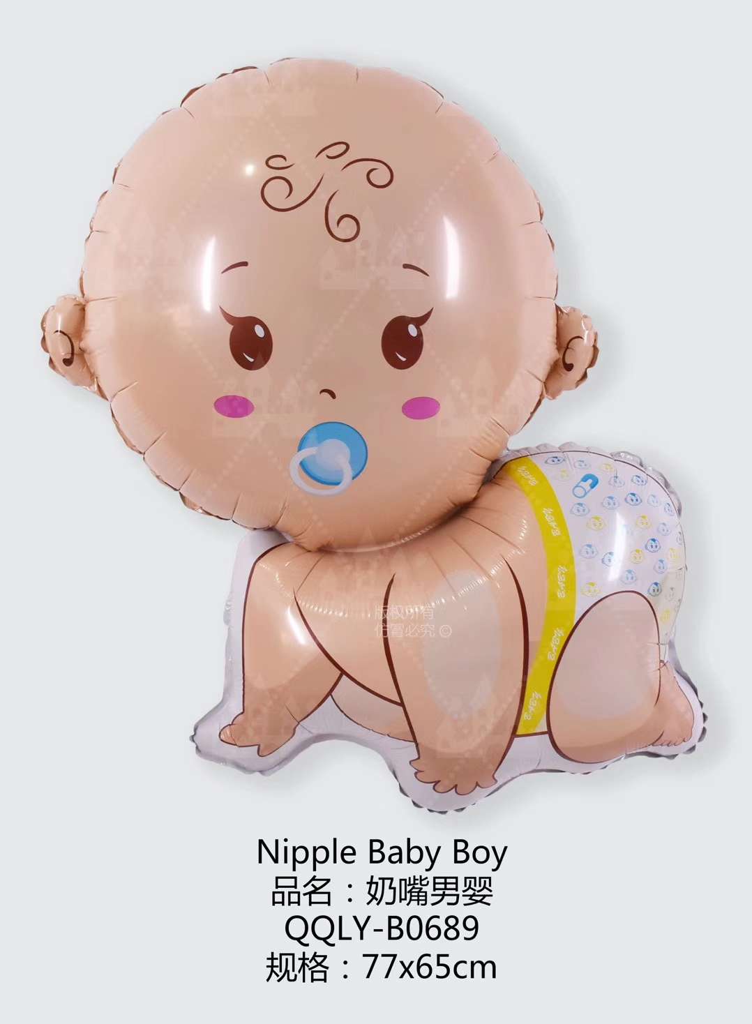 baby boy气球铝膜气球批发01