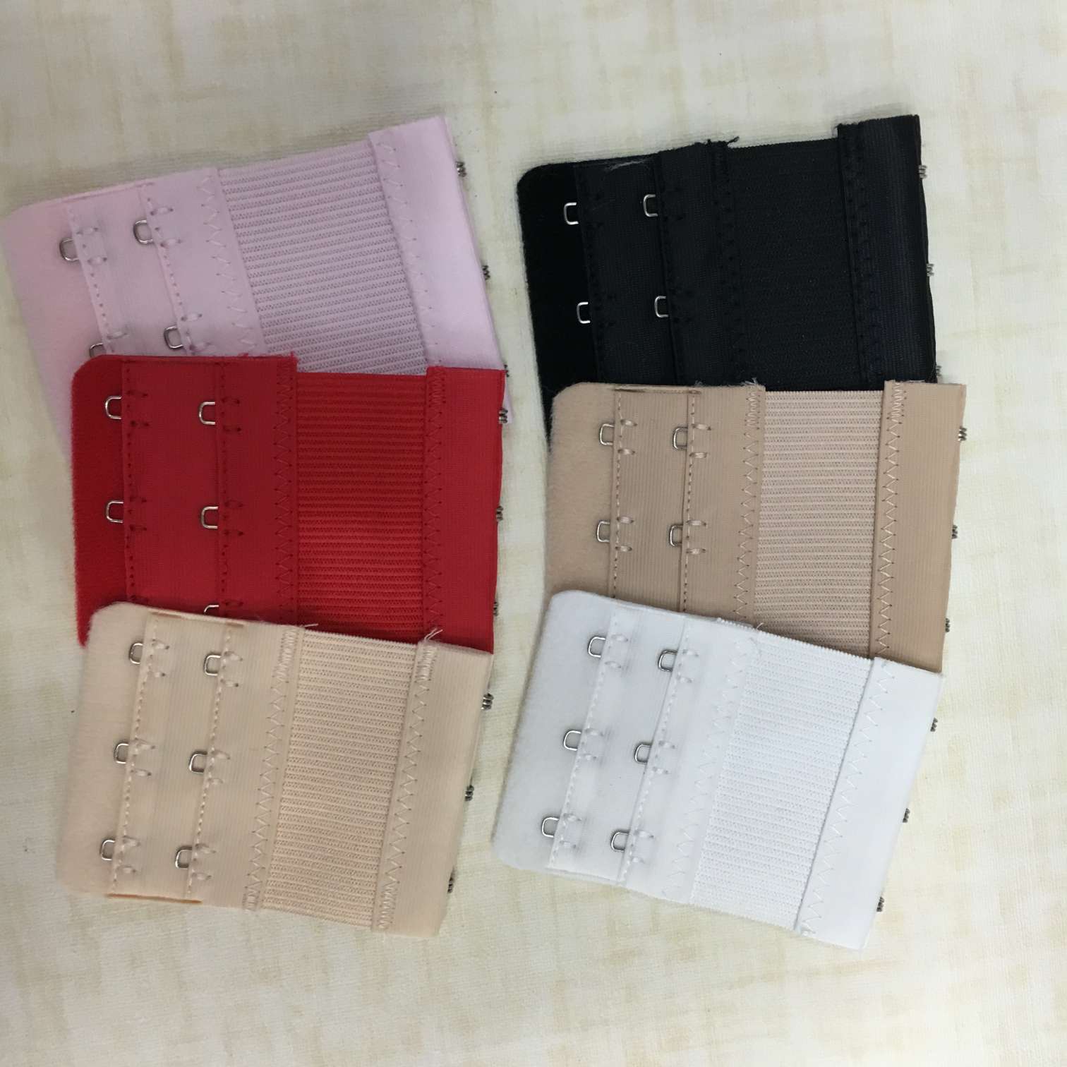 Extension button of bra bra and stretch button of elastic underwear extension button of bra back two rows and three buttons of elastic bra buckle