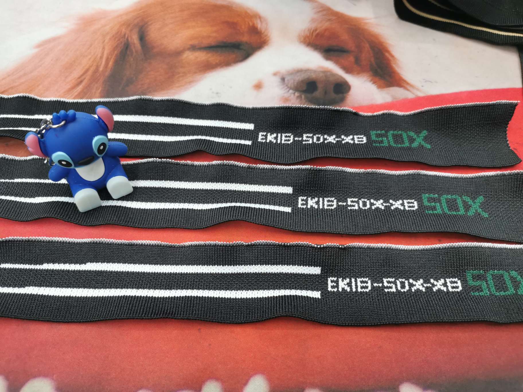 Ribbed side strips, waistband decorative strips, cuffs, collar, hem woven straps, lace ribbons, colored ribbons, decorative straps in stock