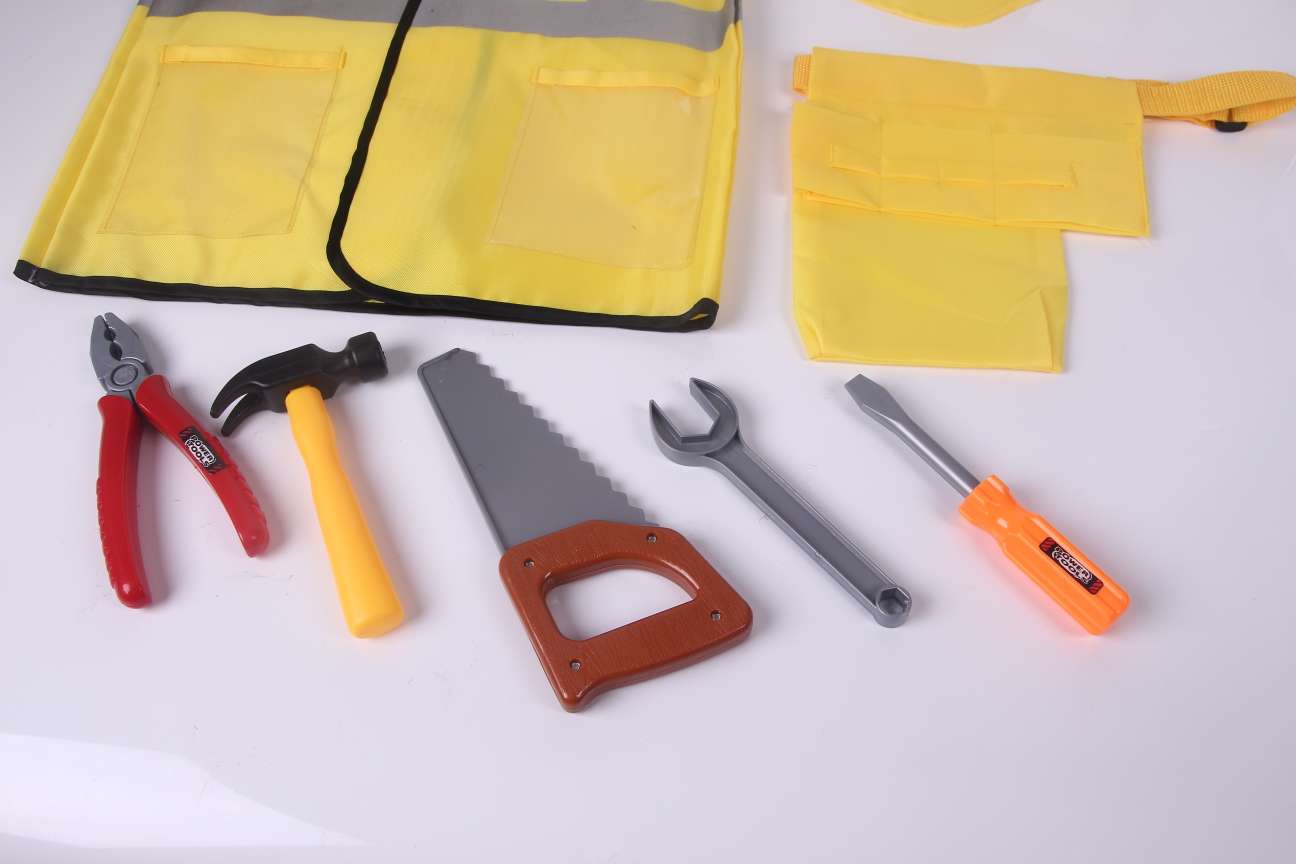 儿童表演服装工人服装 舞台表演装 万圣节服装白底实物图