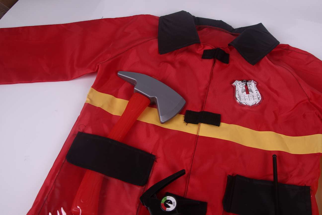 儿童表演服装消防员服装 舞台表演装 万圣节服装详情图6