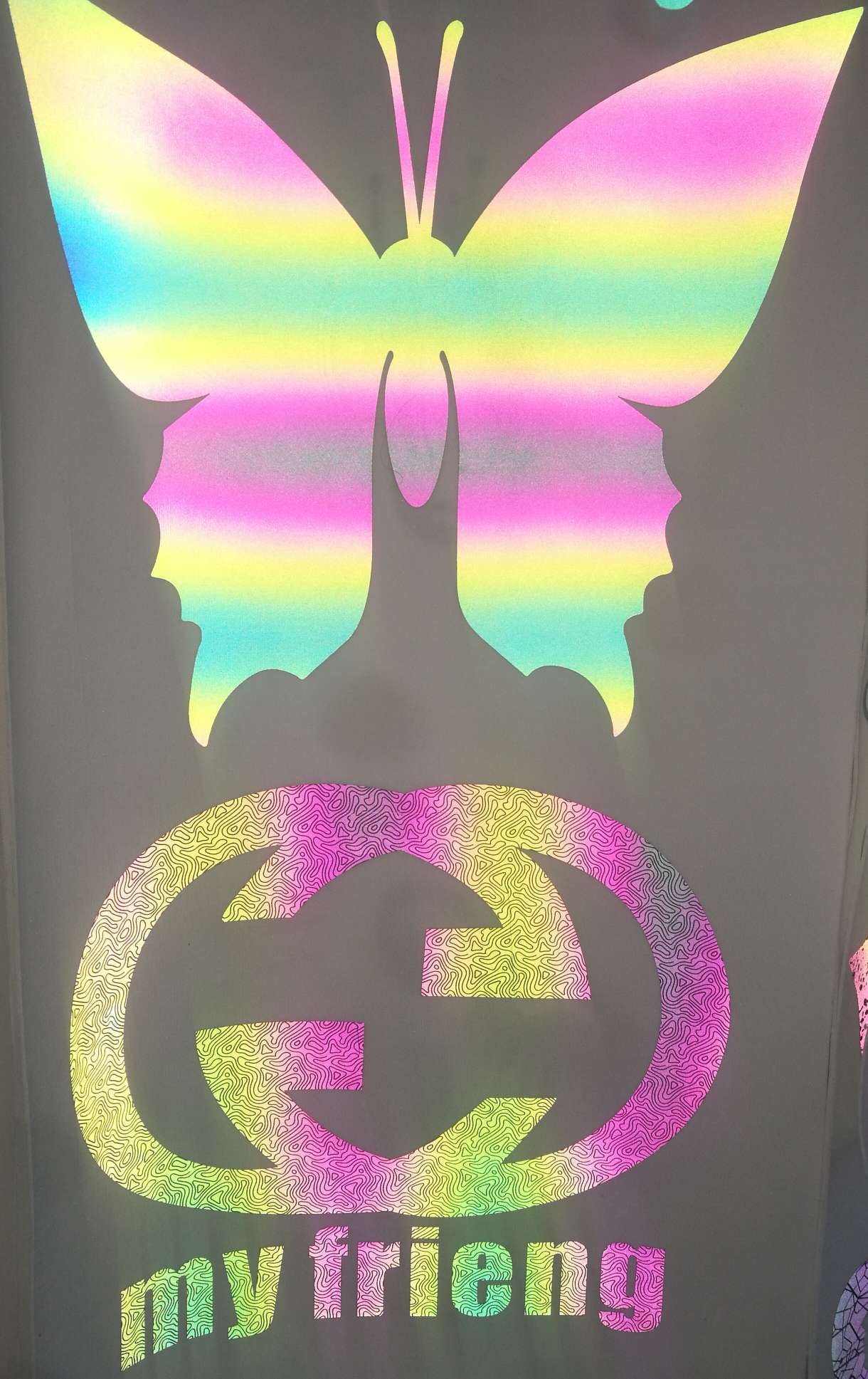 夜光刻字膜夜光刻字膜服装辅料热转印刻字膜烫图烫画详情图9