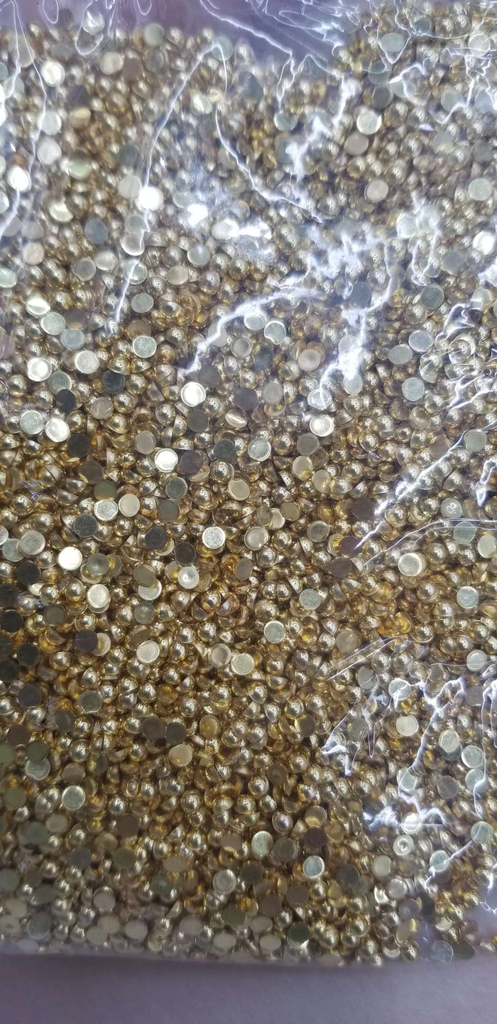 3半圆镀金飞翔亚克力钻03