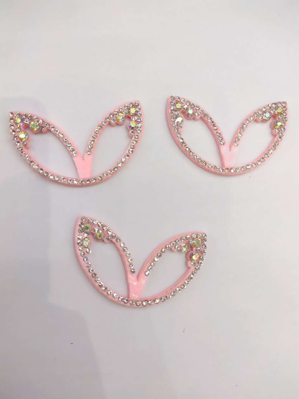 无纺布粉底大小钻兔耳朵一张84个 252个起售