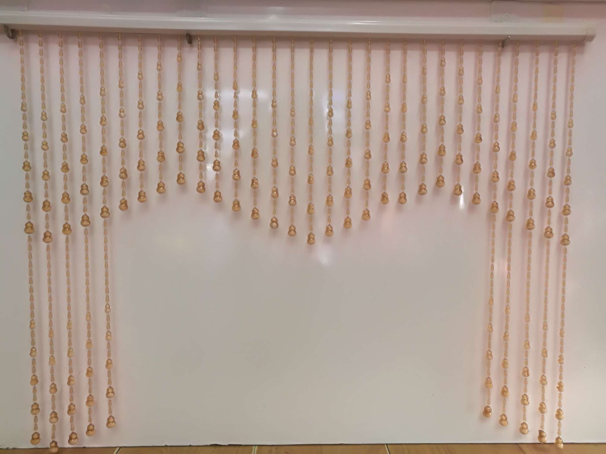 Plastic bead curtain, connecting bead, plastic door curtain, imitation crystal acrylic, wedding decoration thumbnail