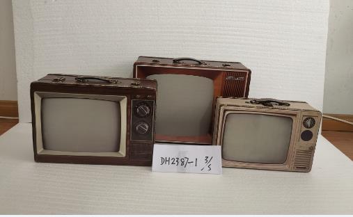 复古电视三件套手提箱：DH001