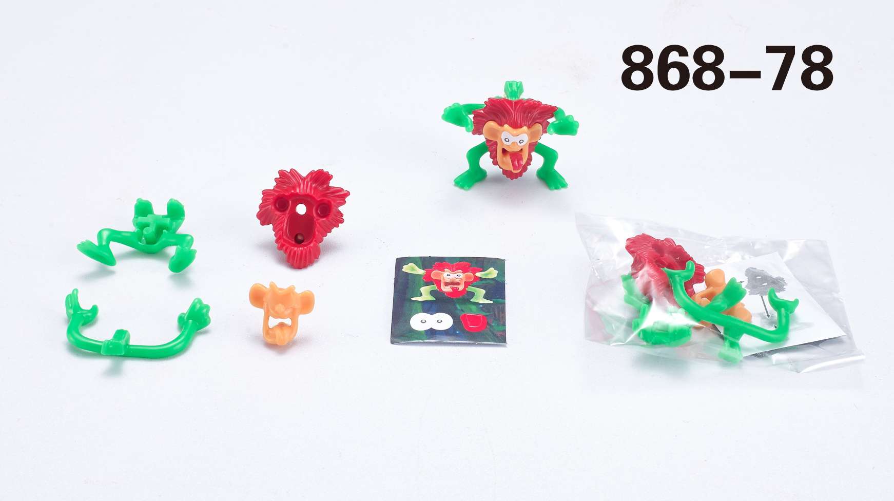 868-78拼装精灵怪兽 新奇特玩具 幻影工艺玩具